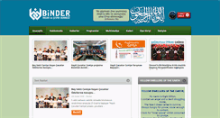 Desktop Screenshot of binder.org.tr